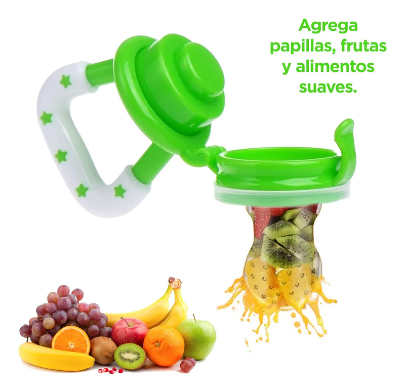 Miniatura 3 de chupo para bebe alimentos frutas